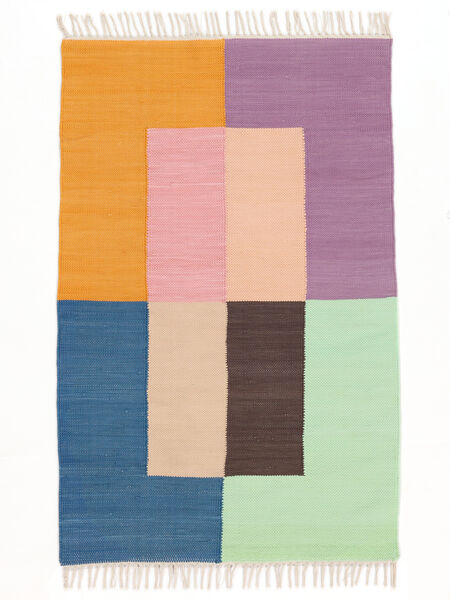  100X160 Washable Small Melker Rug - Multicolor