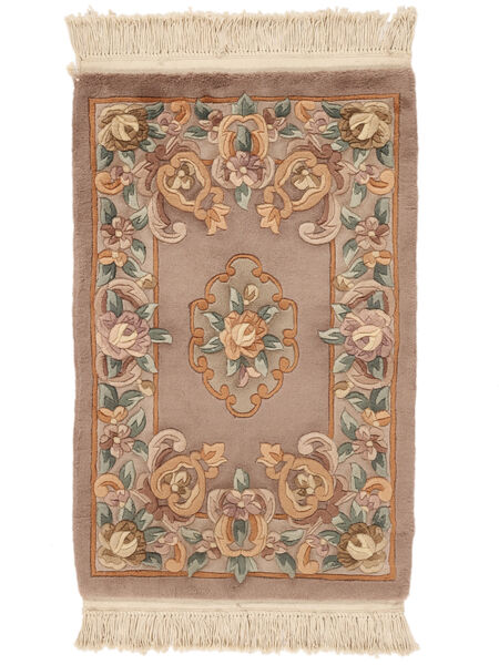  60X90 China 90 Line Teppich Braun/Orange China Carpetvista