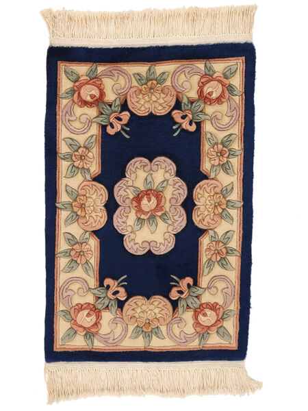  60X90 Medallion Tappeto Peloso Piccolo Cinesi 90 Line Lana, Carpetvista