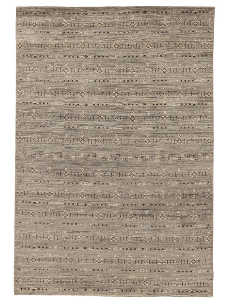 170X248 Tappeto Gabbeh Loribaft Moderno Marrone/Arancione (Lana, India) Carpetvista