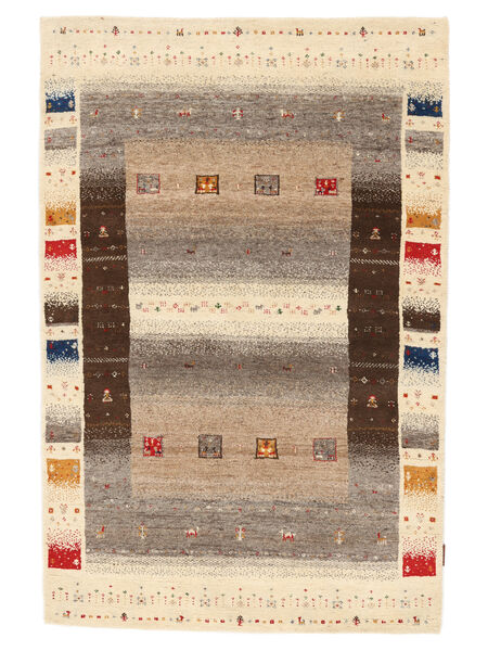  123X185 Gabbeh Loribaft Rug Brown/Orange India Carpetvista