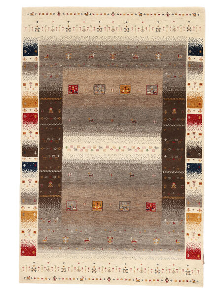 122X183 Gabbeh Loribaft Rug Modern Brown/Beige (Wool, India) Carpetvista