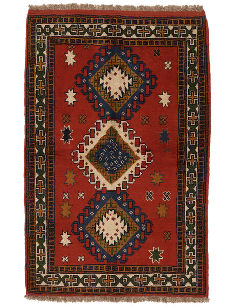  122X185 Medallion Small Kurdi Ghuchan Rug Wool, Carpetvista