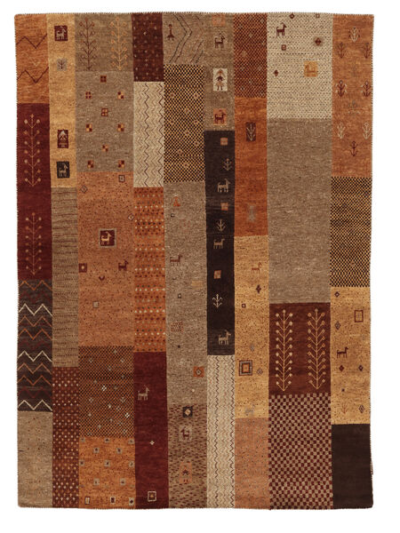  Gabbeh Loribaft Rug 170X239 Wool Brown/Black Carpetvista