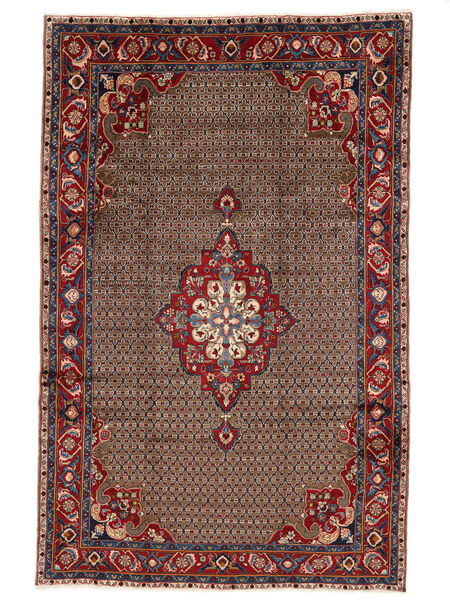 200X310 Koliai Matta Orientalisk Brun/Mörkröd (Ull, Persien/Iran) Carpetvista