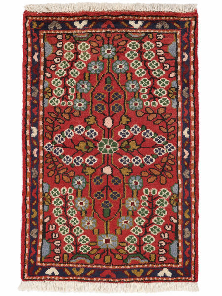  60X90 Lillian Teppe Mørk Rød/Svart Persia/Iran Carpetvista