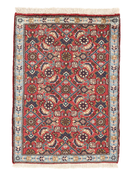 Alfombra Hamadan 60X83 Rojo Oscuro/Negro (Lana, Persia/Irán)