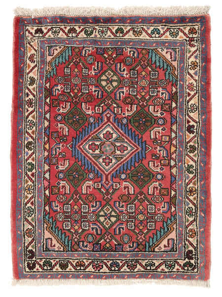  Persian Hamadan Rug 65X85 Dark Red/Black Carpetvista