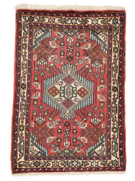 Tappeto Persiano Asadabad 60X90 Rosso Scuro/Nero (Lana, Persia/Iran)