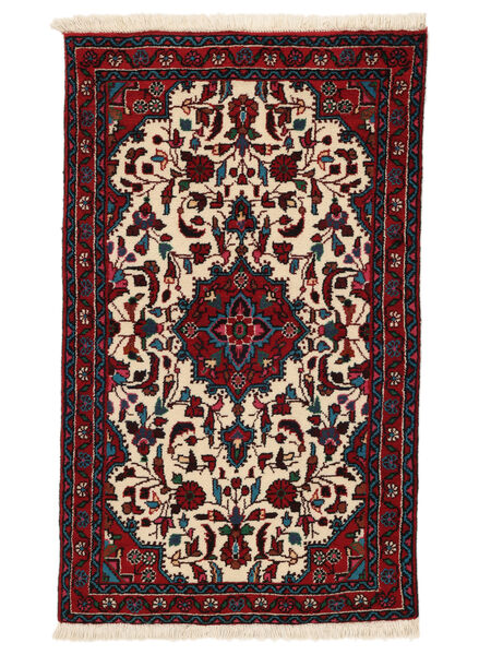  74X123 Medallion Small Sarouk Fine Rug Wool, Carpetvista