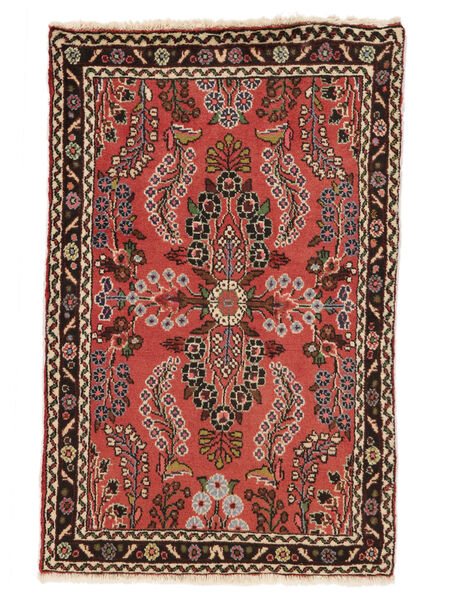  Lillian Covor 80X120 Persan Lână Dark Red/Negru Mic Carpetvista