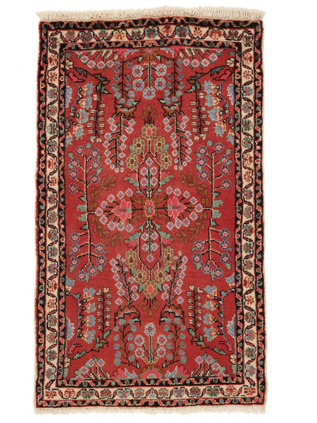 Tappeto Lillian 72X120 Rosso Scuro/Nero (Lana, Persia/Iran)