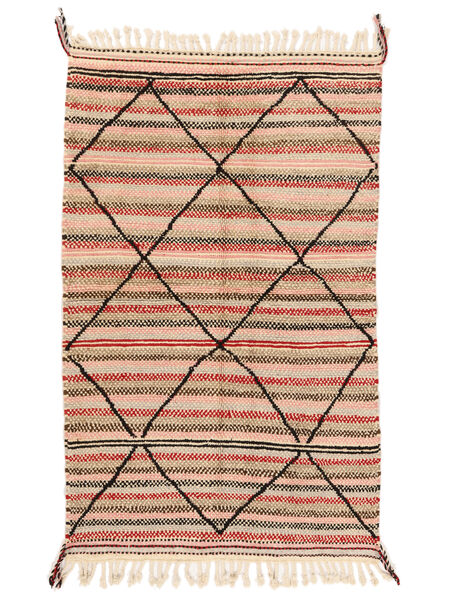  Berber Moroccan - Mid Atlas 149X242 Vuneni Tepih Braon/Bež Mali Sag Carpetvista