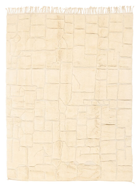 러그 Berber Moroccan - Beni Ourain 308X394 Beige/오렌지 대형 (울, 모로코)