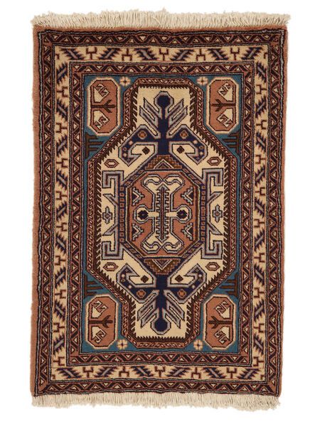  70X100 Ardebil Tæppe Sort/Brun Persien/Iran Carpetvista