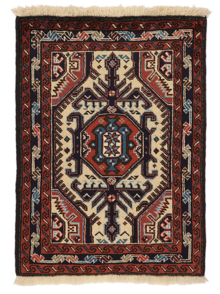 Alfombra Oriental Ardabil 70X95 Negro/Rojo Oscuro (Lana, Persia/Irán)