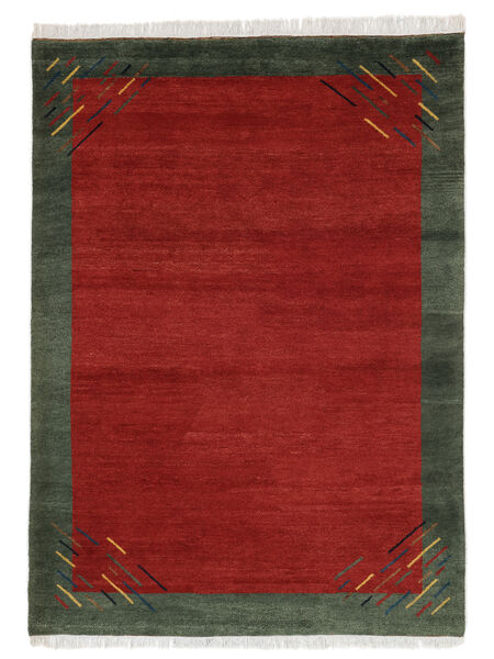 Alfombra Gabbeh Rustic 179X245 Rojo Oscuro/Negro (Lana, Persia/Irán)