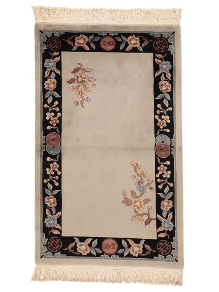  China 90 Line Rug 91X152 Orange/Brown Carpetvista