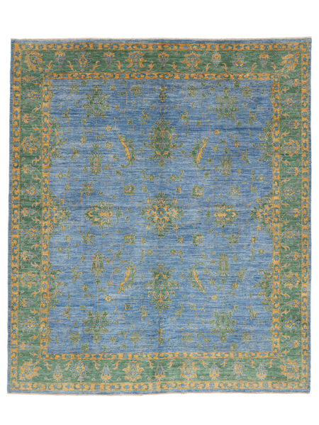 Ziegler Ariana Rug 251X292 Dark Blue/Dark Green Large Wool, Afghanistan Carpetvista