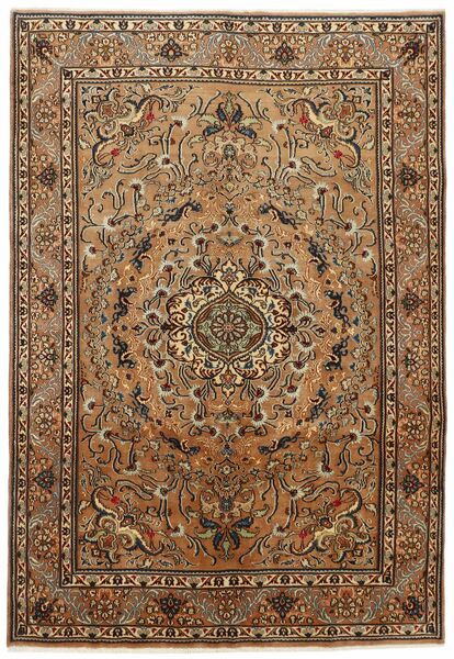 198X294 Moud Sherkat Farsh Matta Orientalisk Brun/Svart (Ull, Persien/Iran)