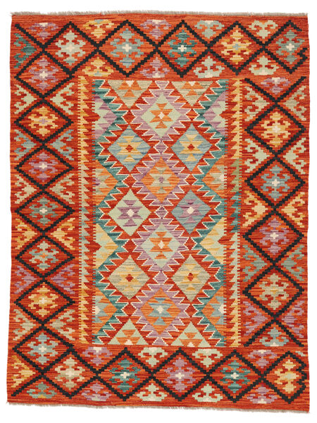  Kilim Afghan Old Style Rug 149X197 Dark Red/Brown Carpetvista