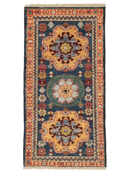  53X102 Ziegler Tæppe Brun/Sort Afghanistan Carpetvista