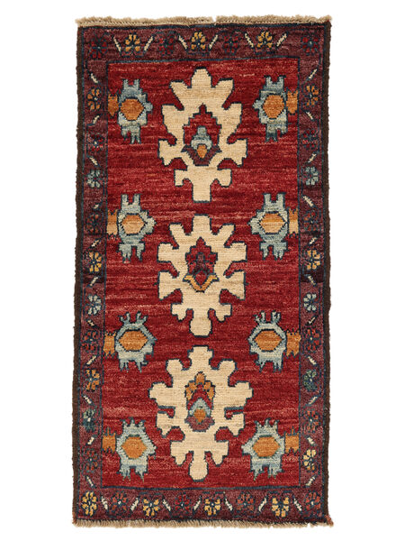  53X103 Ziegler Rug Dark Red/Black Afghanistan Carpetvista