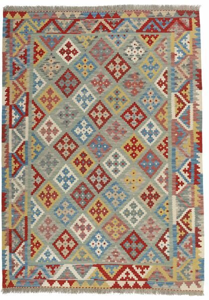  Persian Kilim Rug 174X243 Dark Red/Green