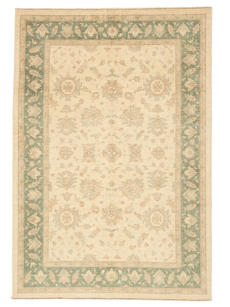  Orientalisk Ziegler Matta 206X301 Orange/Beige Ull, Afghanistan Carpetvista