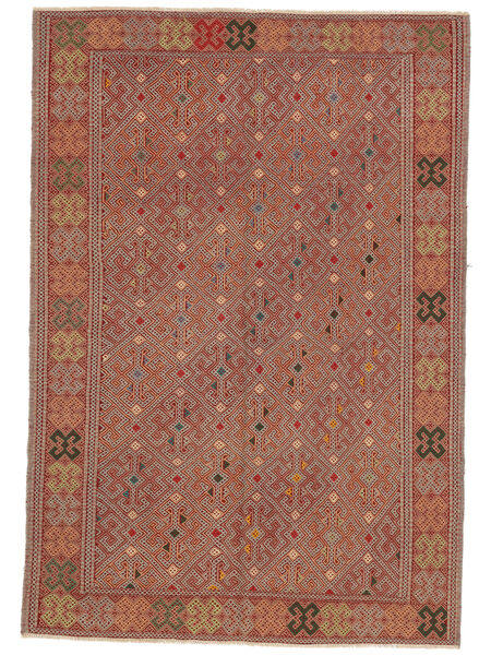  204X291 Kilim Golbarjasta Rug Wool, Carpetvista