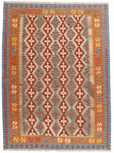 212X290 Koberec Kilim Orientální Tmavě Červená/Hnědá (Vlna, Persie/Írán)