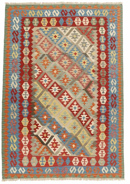  197X284 Kilim Tæppe Uld