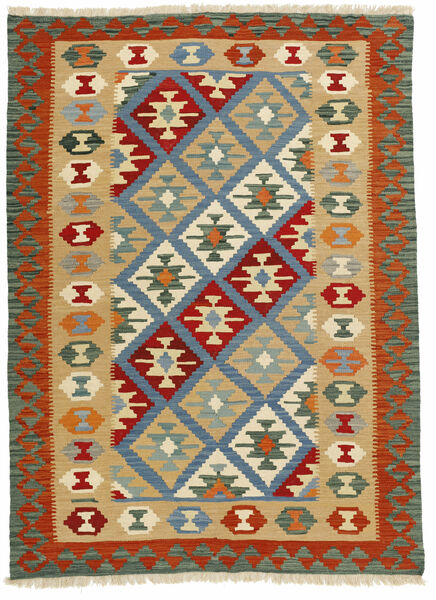  Orientalsk Kilim Teppe 172X235 Mørk Rød/Oransje Ull, Persia/Iran