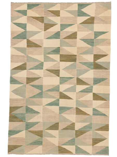  196X296 Kilim Modern Rug Wool, Carpetvista