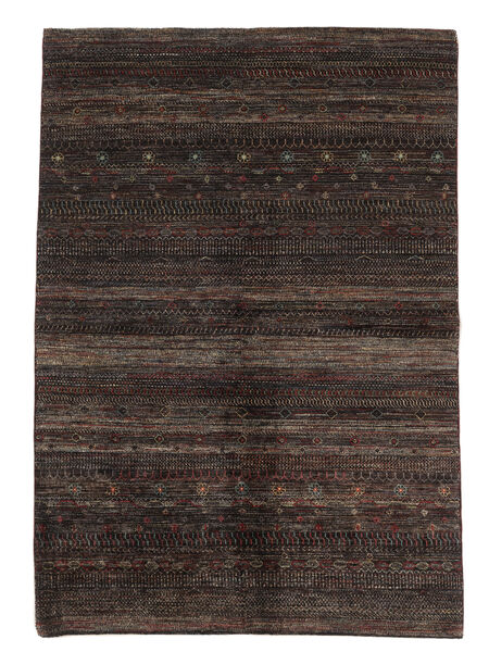 Moderna Afghan Fine Matta 166X246 Svart/Brun Ull, Afghanistan Carpetvista