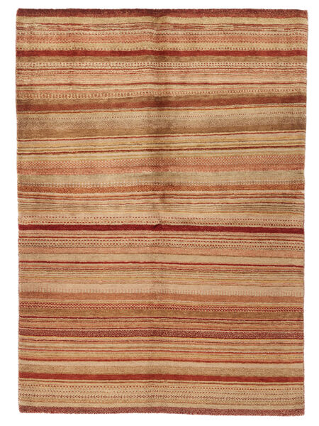 Modern Afghan Fine Rug 133X188 Brown/Orange Wool, Afghanistan Carpetvista