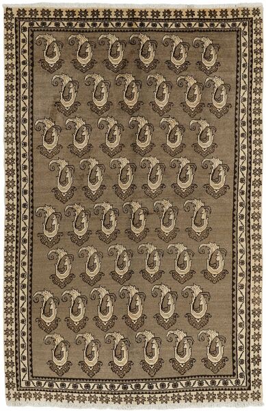 Qashqai Rug 178X288 Brown/Black Wool, Persia/Iran