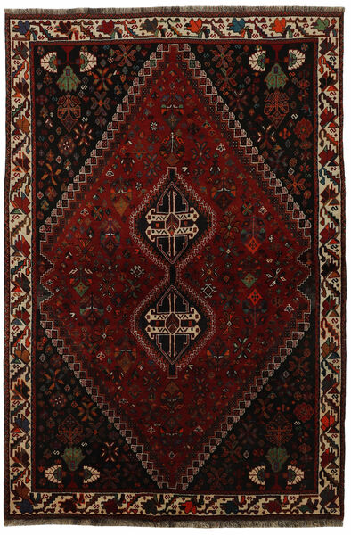  Persian Qashqai Rug 168X256 Black/Brown (Wool, Persia/Iran)