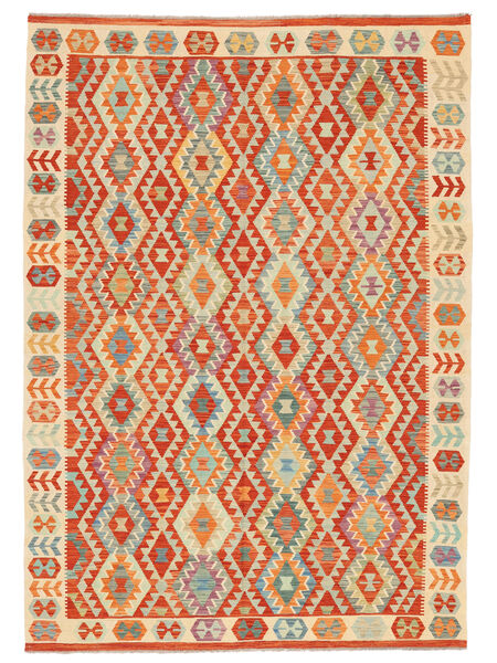  210X300 Kilim Afgán Old Style Szőnyeg Gyapjú, Carpetvista