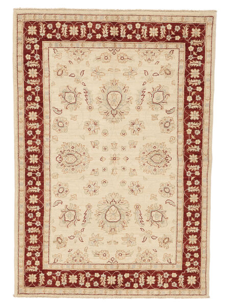 125X182 Ziegler Teppe Orientalsk Beige/Oransje (Ull, Afghanistan) Carpetvista