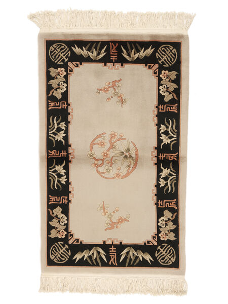  91X152 China 90 Line Rug Beige/Black China Carpetvista