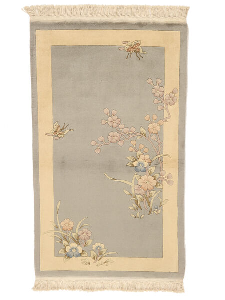  91X152 Small China 90 Line Rug Wool, Carpetvista