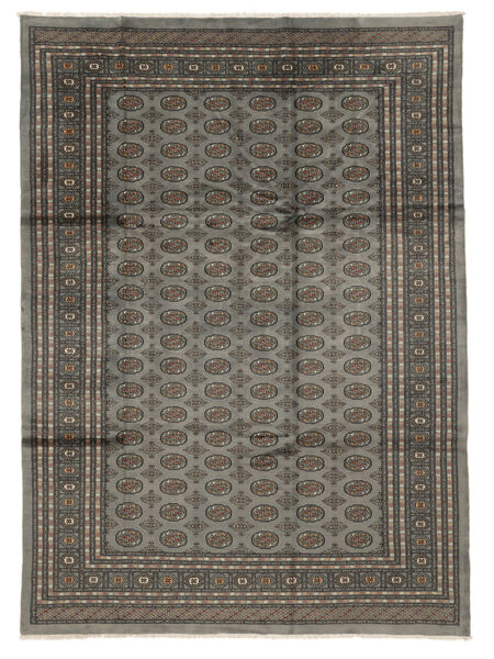  Pakistan Buchara 3Ply Teppich 273X380 Schwarz/Dunkelgelb Carpetvista