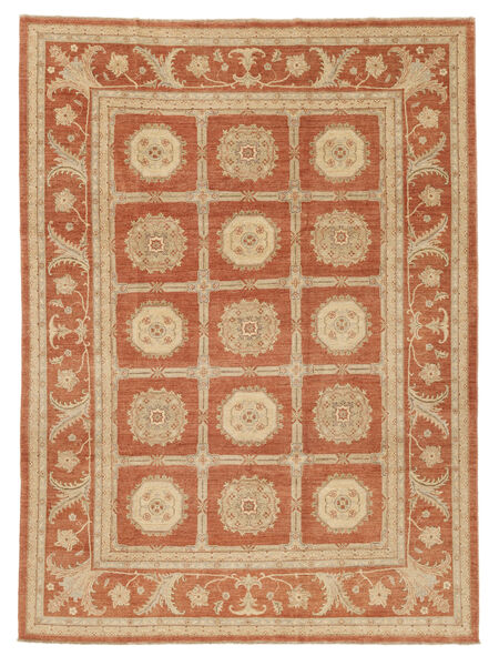  Ziegler Fine Rug 269X364 Wool Brown/Orange Large Carpetvista