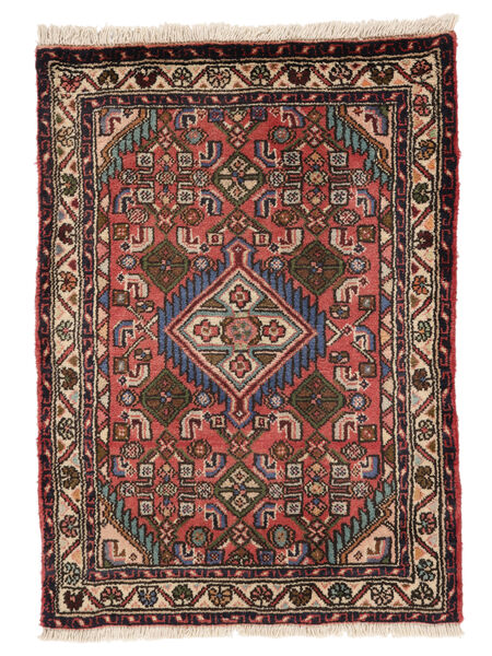  62X87 Medallion Small Hamadan Rug Wool, Carpetvista