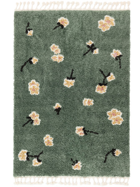  140X200 Kids Rug Shaggy Small Linnea - Green