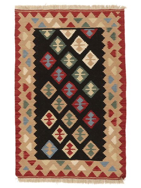 Tappeto Kilim Ghashghai 120X185 Marrone/Nero ( Persia/Iran)