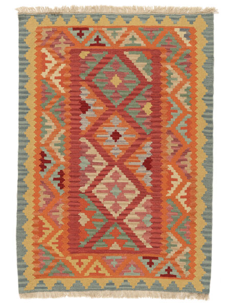 Tappeto Kilim Ghashghai 122X175 Rosso Scuro/Rosso ( Persia/Iran)