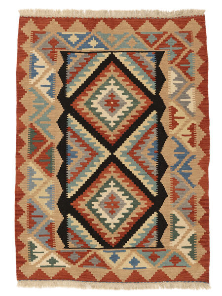  Kilim Qashqai Szőnyeg 135X184 Perzsa Barna/Sötétpiros Kicsi Carpetvista