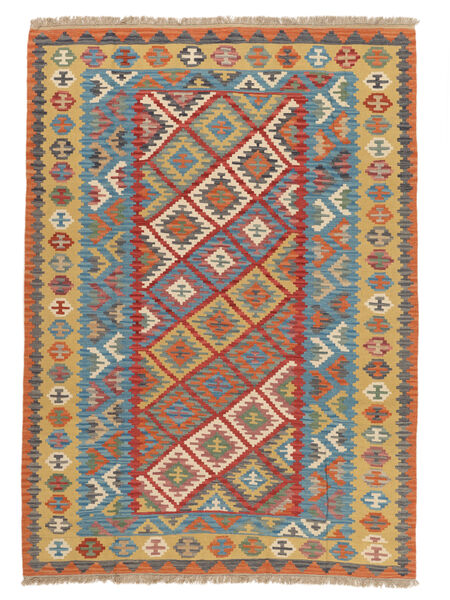  Kilim Qashqai Rug 208X289 Persian Dark Red/Orange Carpetvista